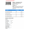 thumbnail image 2 of Radiator 1 - Compatible with 1999 - 2004 GMC Sierra 1500 4.3L V6 - Autopart Premium, 2 of 2