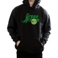 thumbnail image 3 of DC Comics Mens Green Arrow Text Logo Hoodie, 3 of 5