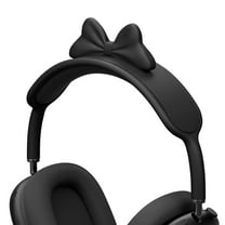 AirPods Max Headphones Bowknot Case, Red & Black