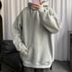 thumbnail image 5 of Sudadera con capucha para hombre y mujer, suéter informal de gran tamaño con bolsillo frontal, color liso, ropa para parejas, para Otoño e Invierno, 5 of 5