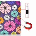 thumbnail image 4 of Dteck Folio Stand Wallet Case for iPad Mini 6 2021 (6th Gen), Premium PU Leather Shockproof Protective Cover with Multi-Angle Viewing & Pencil Holder for iPad Mini 6th Gen 8.3 Inch - Daisy, 4 of 6