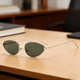 thumbnail image 3 of Oval Cycling Sunglasses With For Sports Outdoor Riding Glasses, 3 of 5