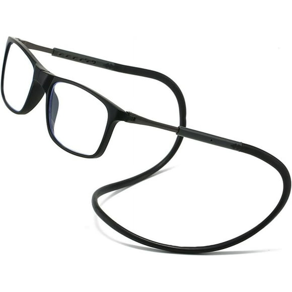 Lunettes de Lecture Anti-Lumière Bleue Magnétiques pour Hommes et Femmes, Lunettes de Lecture à Connexion avant Bridge, Lecture Ajustable