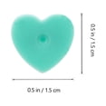 thumbnail image 4 of MasteelfCA 100 Pcs Heart Shape Pin Backs Rubber Pin Keepers Practical Brooch Clasps, 4 of 7