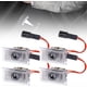 thumbnail image 1 of 4pcs Car Door LED Projector Welcome Logo LED Car Door Lights Accessory for Tesla Model 3/Y/S/X, 1 of 4
