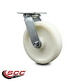 thumbnail image 2 of 8 Inch Nylon Wheel Swivel Caster with Ball Bearing Service Caster Brand, 2 of 2