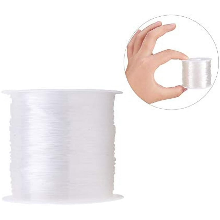 1 Roll 20 Yards Clear Nylon Thread Fishing Line 0.6mm Invisible