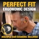 thumbnail image 5 of Auriculares inalámbricos True DEWALT Bluetooth Jobsite Pro X2 ANC, 5 of 9
