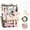 Brown, variant on Baby Shower Crate Closet, Personalized Wooden Baby Shower Gift Basket with Custom Name Letters, Clothes Hangers and Vine, Brown