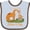 Blue and Chocolate, variant on Inktastic It's Our 1st Father's Day Brontosaurus Family Boys or Girls Baby Bib