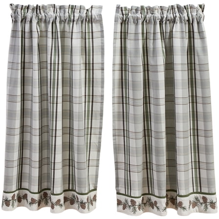 Park Designs Ponderosa Pine Tiers Pair 72" x 36"