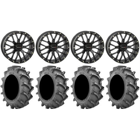 System 3 ST-3 Black 18 Wheels 35×9.5 (8ply) BKT 171 Tires Kawasaki Mule Pro FXT System 3 ST-3 Black 18 Wheels 35×9.5 (8ply) BKT 171 Tires Kawasaki Mule Pro FXT