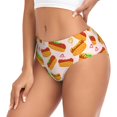 thumbnail image 2 of Balery Hot Dog In Heart Ropa Interior de Algodón para Mujer con Dibujo – Braguitas Cómodas y Elásticas, Estilo Clásico-3X-Large, 2 of 6