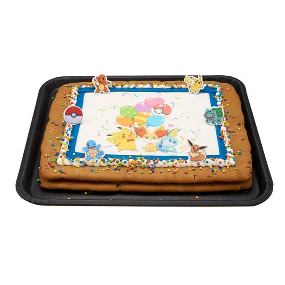 Pokemon Half Sheet Cookie Cake
