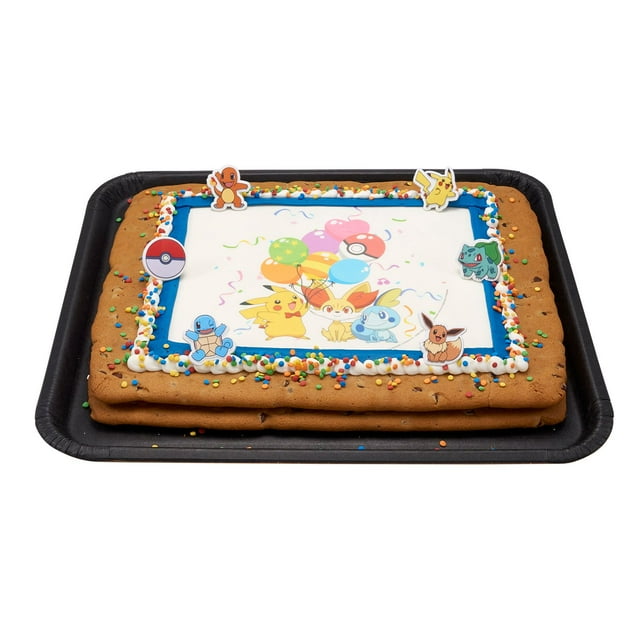 Pokemon Half Sheet Cookie Cake