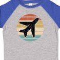 thumbnail image 4 of Inktastic Airplane Pilot Vintage Sunset Boys or Girls Toddler T-Shirt, 4 of 5