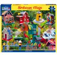 thumbnail image 1 of Rompecabezas White Mountain Puzzles Birdhouse Village 500 piezas extra grandes, 1 of 5