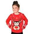 thumbnail image 3 of KESIS Children Happy Rudolph Ugly Christmas Sweater 9-10Y, 3 of 8