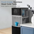 thumbnail image 3 of OSTBA Bottom Load Water Dispenser, LED Display, Hot Cold & Room Water, Stainless Steel Tank, Child Lock, 3 & 5 Gallon for Home & Office, 3 of 8