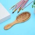 thumbnail image 3 of Cepillos antiestáticos de madera de bambú para ventilación de cabello Cuidado Cojín de aire Peine de masaje Tmvgtek  cuidado belleza, 3 of 6