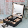 thumbnail image 5 of Multifunctional Jewelry Storage Box Ring Earring Jewelry Box Watch Necklace Bracelet Jewelry Box, 5 of 5