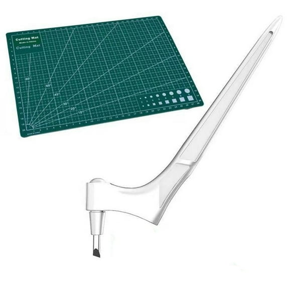 Craft Cutting Tool Pen - 360° Rotating for Precision Paper and Card DIY Projects with Multiple Angle and Engraving Board