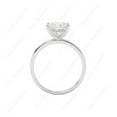 thumbnail image 2 of Cora Jewellery 3CT Oval Moissanite Simple Solitaire Engagement Ring For Women, 14K White Gold, 2 of 8