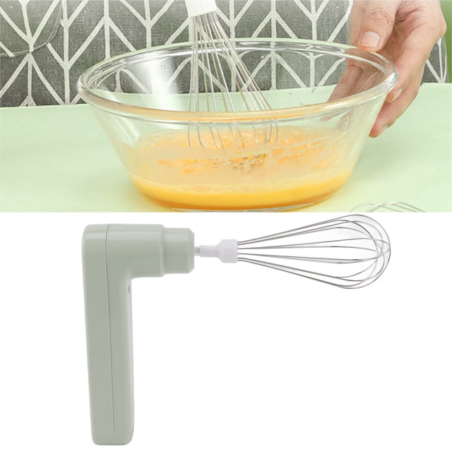 Handheld Stick Mixer 800mAh Rechargeable Cordless Hand Blender Professional Whipped Cream Maker for Coffee Baking Bread