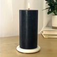 thumbnail image 3 of Mainstays Single Wick 3" x 6" Pillar Candle, Unscented, Black, 3 of 7