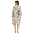 thumbnail image 4 of Moomaya Printed Tunic Kaftan Dress For Women Kimono Sleeves Loungewear Coverup Caftan Dress, 4 of 7
