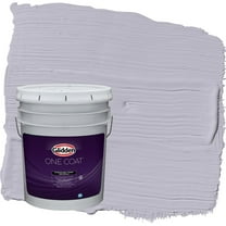Glidden One Coat Silverberry / Purple Semi-Gloss Exterior Paint with Primer, 5 Gallon