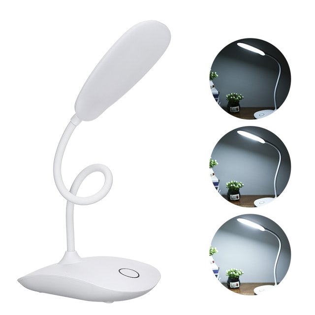 Lámpara de escritorio LED TFixol recargable por USB Luz de mesa brillo de 3 niveles