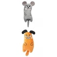 thumbnail image 1 of 2 Piezas Masticar Dientes Moler Jugar Juguetes Almohada Catnip Juguete Gato Rasguño, 1 of 9