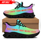 thumbnail image 1 of Zapatos planos de enfermera para primavera y otoño para mujer, zapatillas con cordones y diseño de marca médica con dibujos animados de enfermeras y médicos, 1 of 6