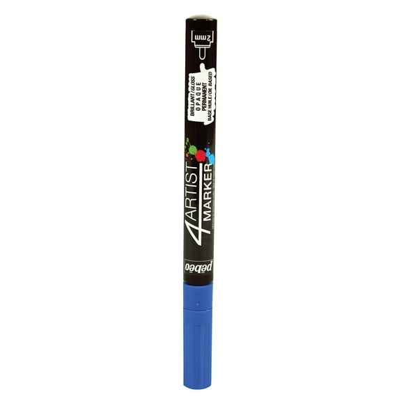 4Artist Marker 2 mm, dark blue (pack of 12)