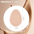 thumbnail image 2 of 6 Pcs Flat Makeup Sponge Tutuviw Beige Smooth Foundation Sponge, Beauty Blender Make Up Cushion Make Up Applicator Sponge for Natural and Easy Soft Long-lasting, Beginner-friendly, 2 of 6