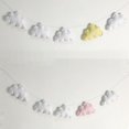 thumbnail image 4 of SPRING PARK Nordic Cute Cloud Nursery Decor Baby Children's bedroom wall garland babies, 4 of 7