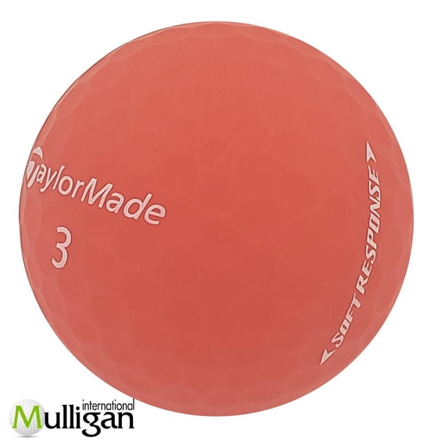 Mulligan - 96 balles de golf récupérées Taylormade Soft Response 4A , Rouge