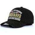 thumbnail image 3 of Gorra de béisbol YONGSHENG Dsq2 deportiva bordada algodón negro, 3 of 3