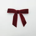 thumbnail image 7 of 24 Pcs Velvet Christmas Bows for Christmas Tree 4.72" Rustic Crafts Gift Velvet Ribbon Bows Twist Tie Bows for Xmas Wreaths Garland Gift Wrapping Wedding Decor(Red,Green, Brown), 7 of 7
