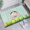 thumbnail image 5 of Anhility Easter Bunny Door Mat Cute Rabbit Decorative Front Welcome Doormat 47.2×31.5in Indoor Outdoor Door Mats Non Slip Rubber Backing for Seasonal Entryway Floor Decoration, 5 of 6