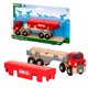 thumbnail image 2 of Tren de Juguete de Madera Brio Lumber Truck 6 Piezas Gris, 2 of 2