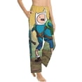 thumbnail image 2 of Adventure Time Women's Pajama Pants Lounge Daily Novelty Cozy Sleep Bottoms Pants Sleepwear With Pockets, 2 of 8