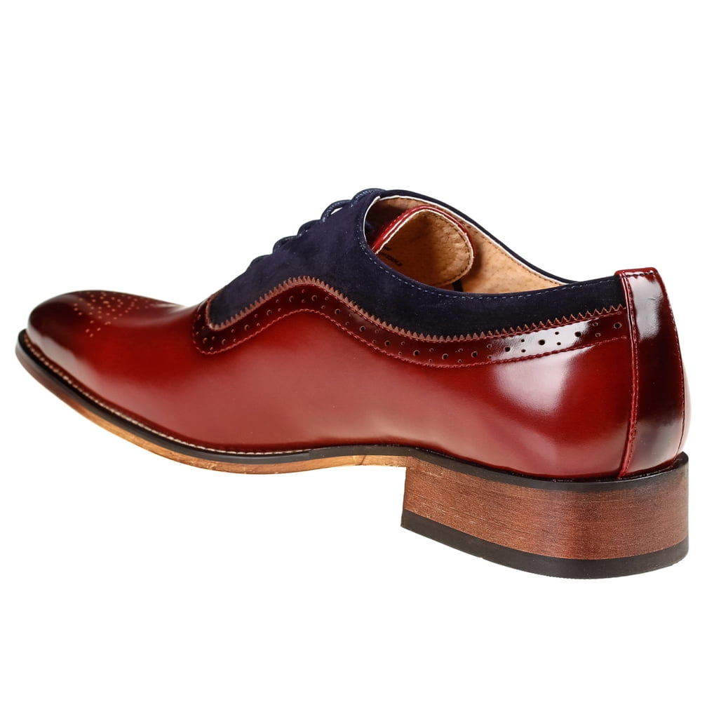 Gino Vitale Men\'s Lace Up Medallion Toe Dress Shoes - Mens Casual - 225696 Gino Vitale Men main image 4