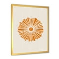 thumbnail image 2 of Designart 'Orange Radiant Sun I' Modern Framed Art Print, 2 of 4