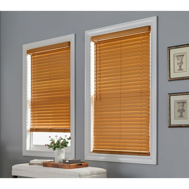 Brylanehome 2 faux wood cordless blinds walmart walmart
