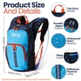 thumbnail image 2 of Mochila de Hidratación Shinylin para Niños con Bolsa de Agua de 1.5L Azul, 2 of 7