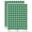 Dark Green, variant on Fork and Knife Solid Silhouette 200+ Round Stickers - Dark Green - Gloss Finish - 0.50" Size