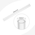 thumbnail image 2 of Uxcell Transparent Rigid Acrylic Pipe 12 mm ID x 18mm OD x 305mm Round Tube, 2 of 6