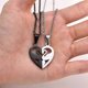 thumbnail image 4 of Collar de pareja de cisnes Yashi para el y ella joyería de regalo de San Valentín Acero inoxidable, 4 of 5